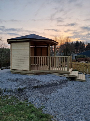 Garden Sheds Dumfries & Galloway | SC Joinery & Landscaping gallery image 1